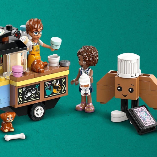  LEGO 프렌즈 이동판매 빵집 장난감 완구 소꿉놀이 미니카 42606 장난감 블록