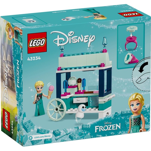  LEGO 디즈니 프린세스 엘사 얼음 간식 장난감 43234 블록 장난감 