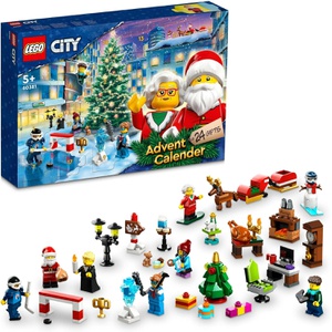 LEGO 시티 어드벤트 캘린더 2023 장난감 완구 블록 60381