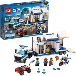 LEGO 시티 폴리스 트랙 사령본부 60139 블록 장난감