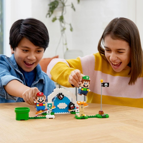  LEGO 슈퍼마리오 소라노우에 초로본 챌린지 71405 장난감 블록 