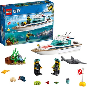 LEGO 시티 다이빙 요트 60221 블럭 장난감 