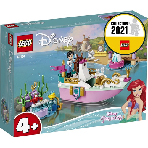  LEGO 디즈니 프린세스 아리엘의 바다 위 결혼식 43191 장난감 블록