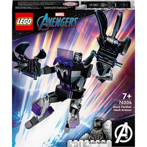 LEGO 슈퍼 히어로즈 블랙 팬서 메카 슈트 76204 장난감 블록