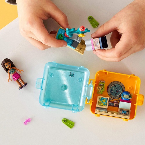  LEGO 프렌즈 큐비즈 안드레아의 여름방학 41410 장난감 블록