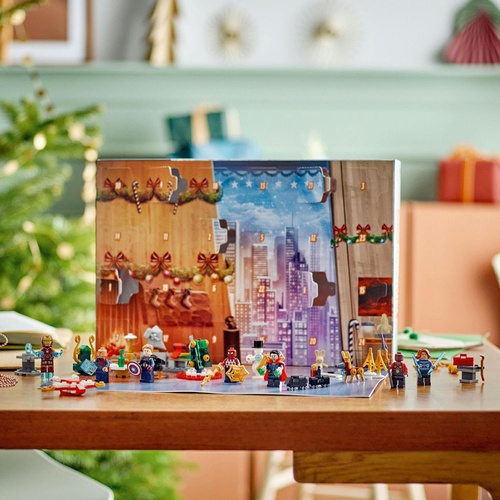  LEGO 슈퍼 히어로즈 어벤져스 어드벤트 캘린더 76267 장난감 블록