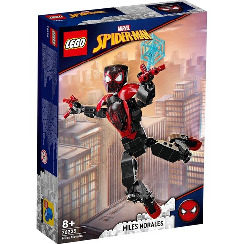  LEGO 슈퍼 히어로즈 마블 마일스 모랄레스 피규어 76225 장난감 블록 