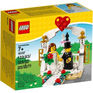 LEGO 결혼식 답례품 세트 40197 장난감 블록 