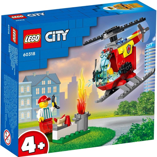 LEGO 시티 출동! 쇼보 헬리콥터 60318 장난감 블럭 