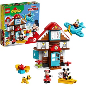 LEGO 듀프로 미키와 미니의 홀리데이 하우스 10889 블록 장난감