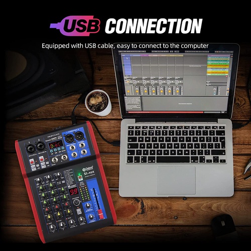  Debra Audio Pro 오디오 인터페이스 휴대용 레코딩 USB99DSP 디지털 이펙트 포함
