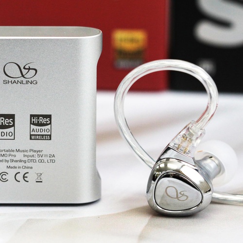  SHANLING SONO Earphones SILVER New 엔트리 모델 2DD 1BA 트리플 하이브리드 이어폰