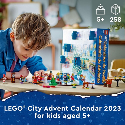  LEGO 시티 2023년 어드벤트 캘린더 60381 장난감 블록