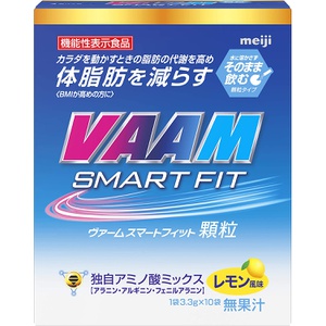 VAAM 스마트 핏 과립 레몬 풍미 3.3g×10봉지