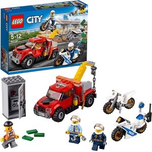 LEGO CITY 금고 걸레보 렉카차 60137 블록 장난감