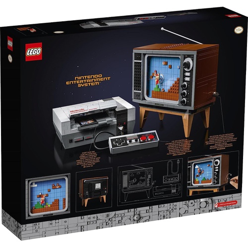  LEGO 슈퍼마리오 닌텐도 Entertainment System 71374 장난감 블록 