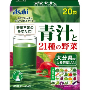 ?汁 녹즙과 21종의 채소 20봉 오이타현산 보리 새잎