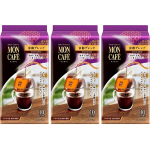 MONCOFE 교토 블렌드 10P×3봉 레귤러 일본 드립 커피