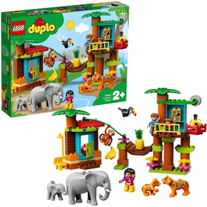 LEGO 듀프로 세계 동물 정글 탐험 10906 교육완구 블록 장난감