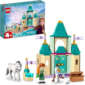 LEGO 디즈니 프린세스 안나와 올라프의 즐거운 성 43204 장난감 블록