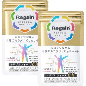 REGAIN 트리플 포스 EX 60정 2봉지 리바올 비오타민 판테틴