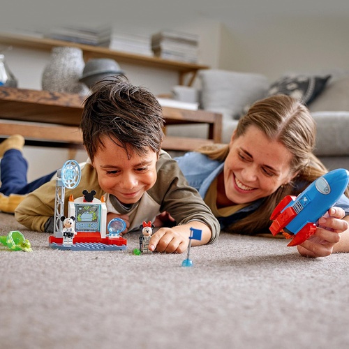  LEGO 미키 & 프렌즈 미키와 미니의 우주 로켓 10774 장난감 블록