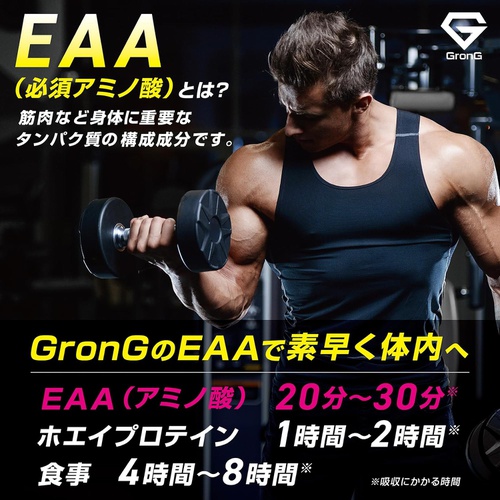  GronG COMPLETE EAA 필수 아미노산 에너지 드링크맛 1kg