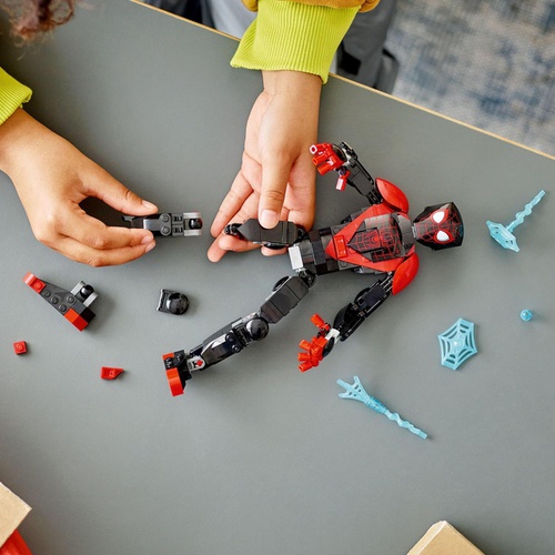  LEGO 슈퍼 히어로즈 마블 마일스 모랄레스 피규어 76225 장난감 블록 