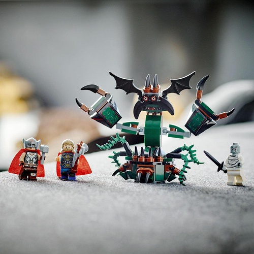  LEGO 슈퍼 히어로즈 신 아스가르드 공격 76207 장난감 블록