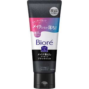 Biore 숯 배합 클렌저 마사지 블랙 젤 200g 딥 클렌징