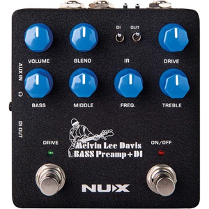 NUX MLD Bass Preamp DINBP -5 베이스용 프리앰프 DI 