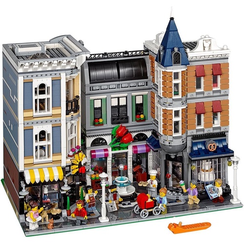  LEGO CREATOR EXPERT Assembly Square 10255 블록 장난감