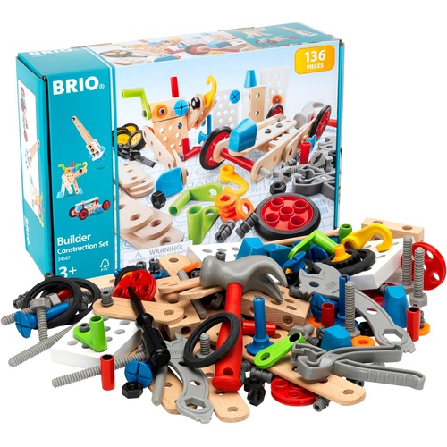  BRIO 빌더 컨스트럭션 세트 목공 공구놀이 장난감 교육완구 34587