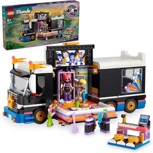 LEGO 프렌즈 팝스타 투어 버스 장난감 블록 42619