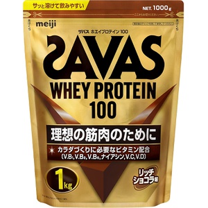 SAVAS 유청 단백질 100 리치 쇼콜라 맛 1kg