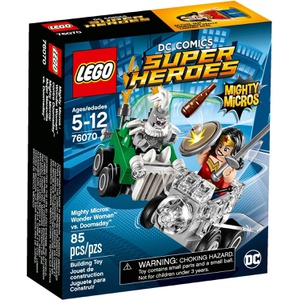 LEGO 슈퍼 히어로즈 마이티 마이크로 원더 우먼 vs 둠즈데이 76070
