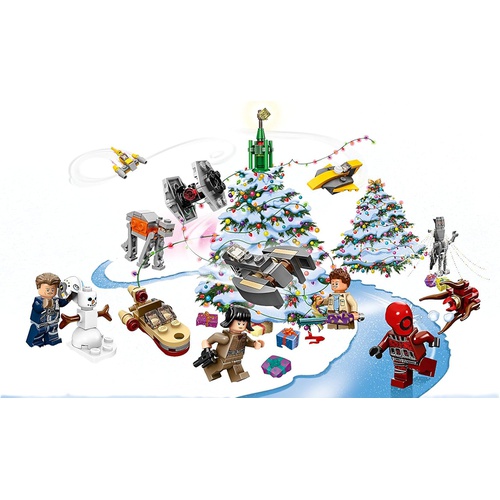  LEGO 스타워즈 2018 어드벤트 캘린더 75213 장난감 블록