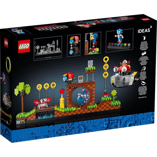  LEGO 아이디어 소닉더헤지호그(TM) 그린힐존 21331 장난감 블록