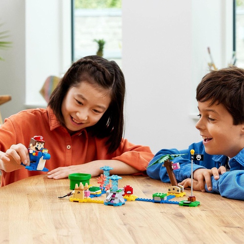  LEGO 슈퍼 마리오 도시 스위스 챌린지 71398 장난감 블록