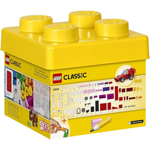  LEGO 클래식 노란색 아이디어박스 10692 장난감 블록