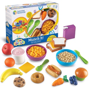 Learning Resources New Sprouts Munch It! Food Set LER7711 