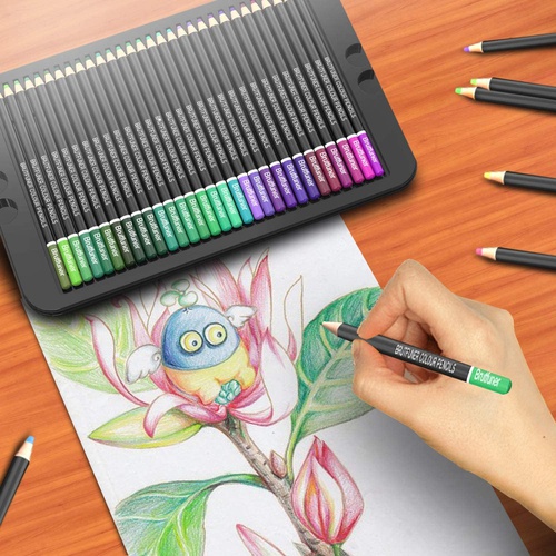  Ccfoud 색연필 180색 세트 유성 학생 초보자용