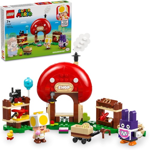  LEGO 슈퍼 마리오 토텐과 키노 피오샵 장난감 블록 71429