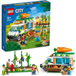 LEGO 시티 산지 직송 승합차 60345 장난감 블록
