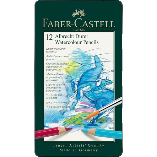  Faber Castell 알브레히트 듀라 수채색 연필 12색