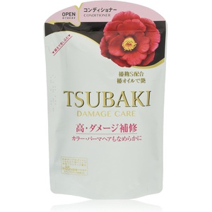 TSUBAKI 데미지케어 컨디셔너 리필용 345ml 염색 손상모용