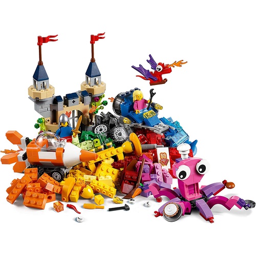  LEGO 클래식 바다 밑에는 무엇이 있어 10404 블록 장난감 