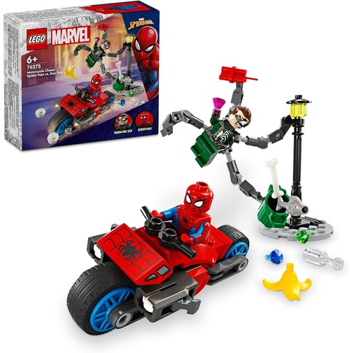  LEGO 슈퍼 히어로즈 스파이더맨과 닥터 옥토퍼스의 오토바이 체이스 76275