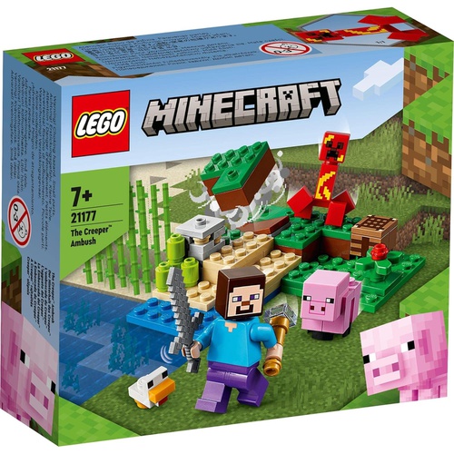  LEGO 마인크래프트 클리퍼와의 대결 21177 장난감 블록 
