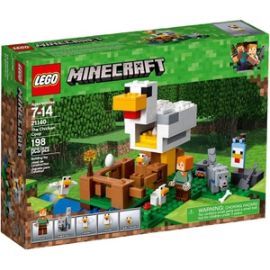 LEGO 마인크래프트 닭장 21140 블록 장난감